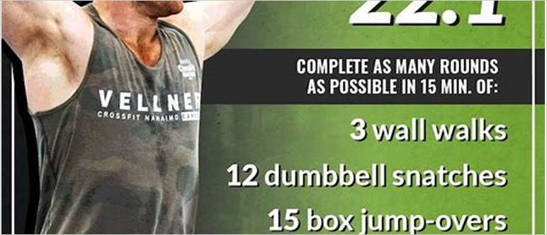 Crossfit 22.1 workout